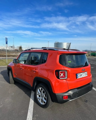 Jeep Renegade cena 51900 przebieg: 92700, rok produkcji 2015 z Świdnica małe 37